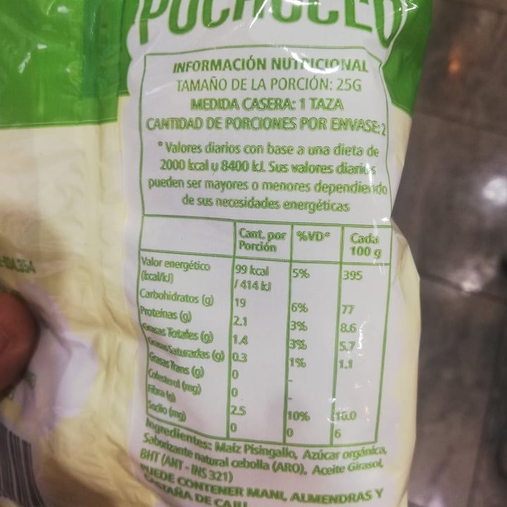 photo of Nutriveg Pochoclos Con Cebolla shared by @agostinamarconi on  01 May 2023 - review