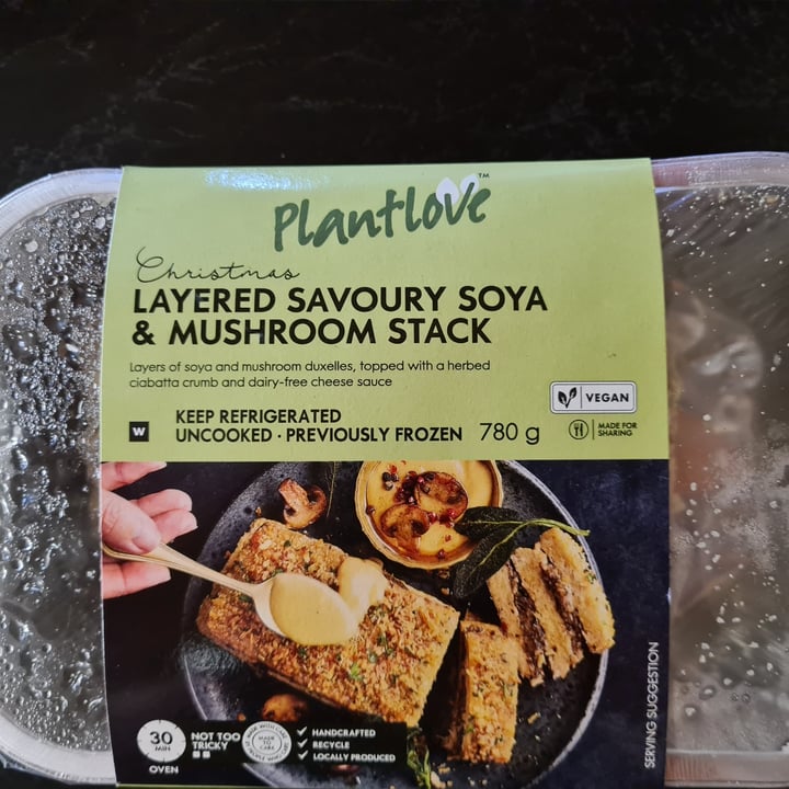 photo of Woolworths Food layered soya mushroom stack shared by @veronicagroen on  30 Dec 2022 - review