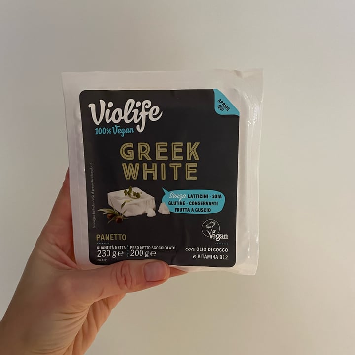 photo of Violife Greek White (Block/Panetto) shared by @monimichelotti on  15 Feb 2023 - review