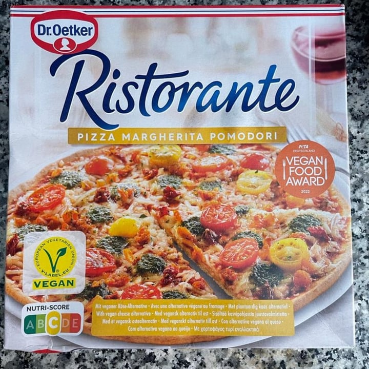 photo of Dr. Oetker Ristorante Pizza Margherita Pomodori shared by @trajkovskagutierrez on  03 Jul 2023 - review