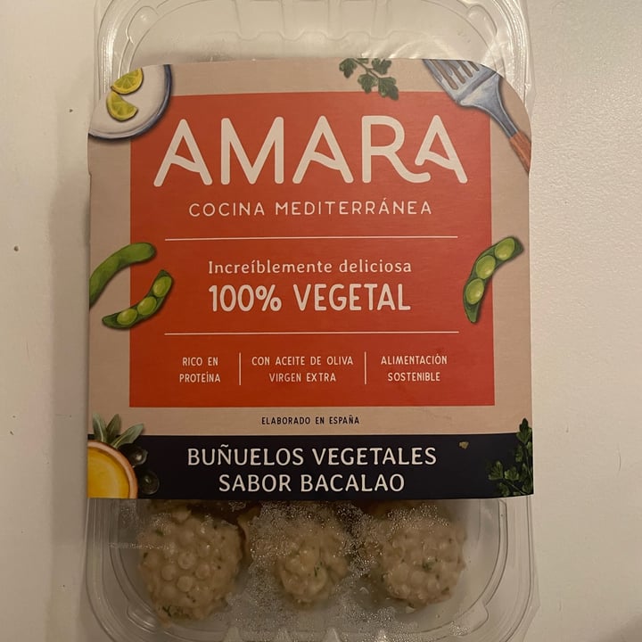 photo of Amara buñuelos vegetales sabor bacalao shared by @meatismurder on  04 Jul 2023 - review