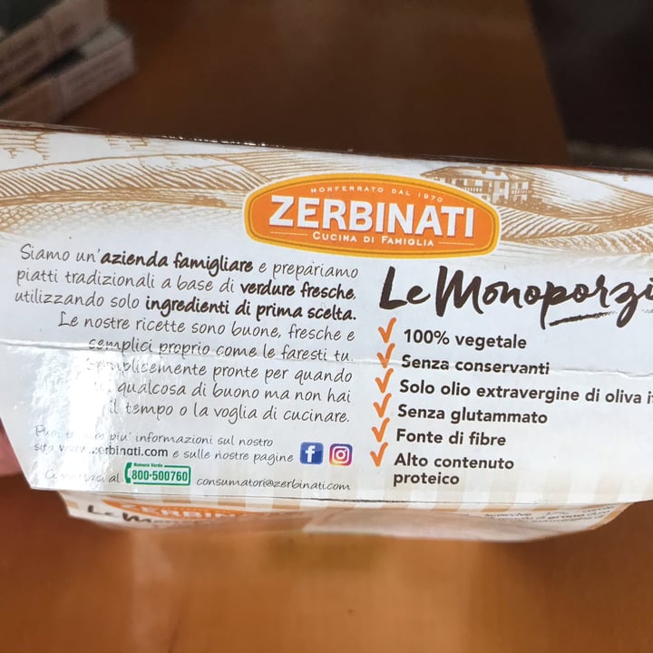 photo of Zerbinati le monoporzioni Pasta E Lenticchie shared by @laura-pina on  26 Dec 2022 - review