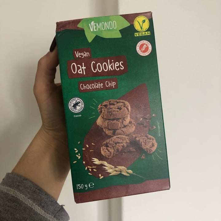 photo of Vemondo Vegan Oat Cookies Chocolate Chip shared by @pattini on  29 Jan 2023 - review