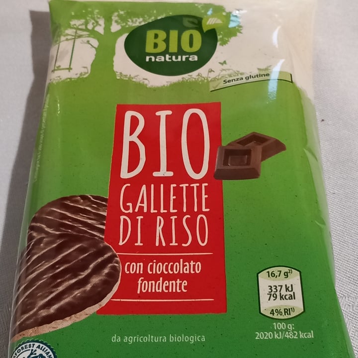 photo of Bio Natura Bio gallette di riso con cioccolato fondente shared by @adeco on  30 Apr 2023 - review