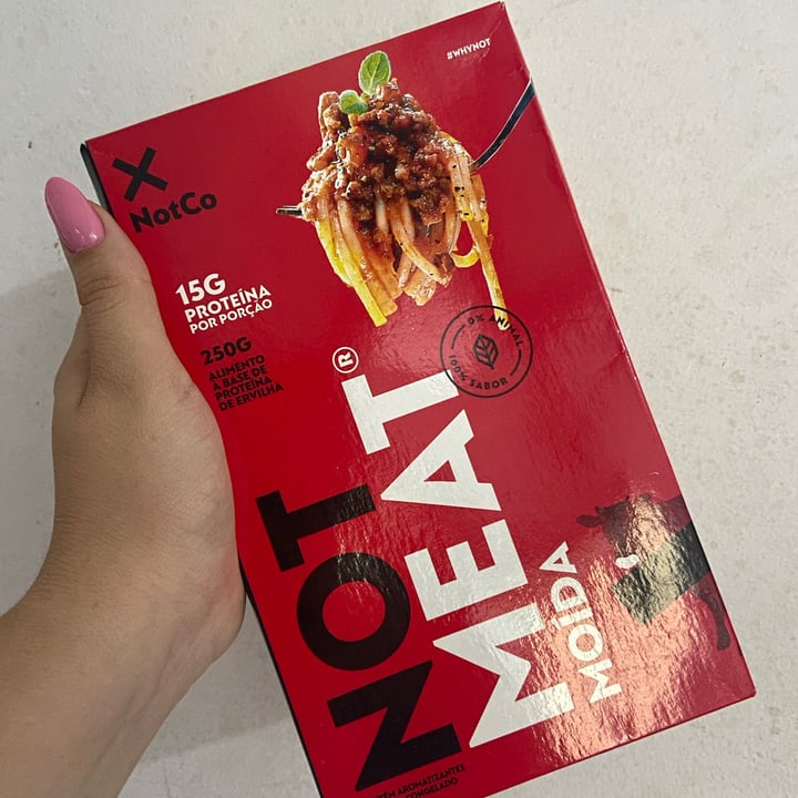 photo of NotCo Not Meat Moída shared by @biancabrito21 on  08 Jun 2023 - review