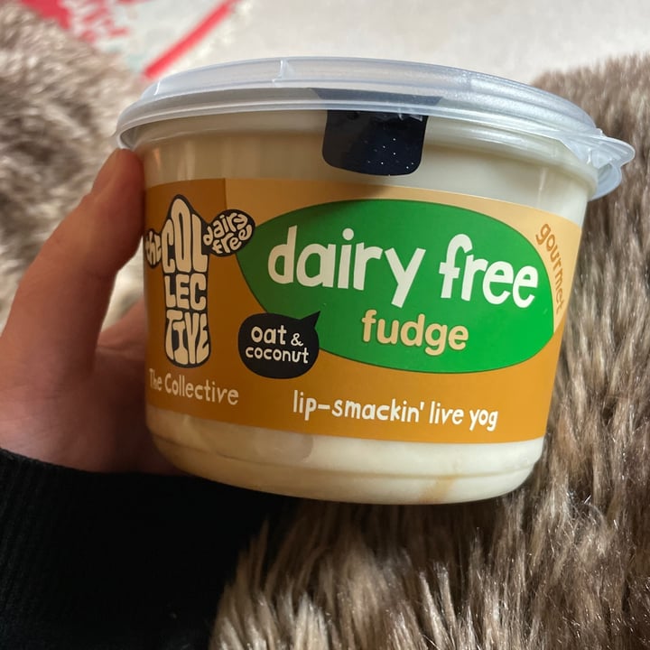 photo of The Collective Fudge Flavoured Oat And Coconut Live Gourmet Yoghurt shared by @oliviakeay on  29 Jan 2023 - review
