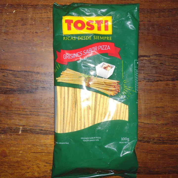 photo of Tosti Grisines sabor pizza shared by @celestepousa on  07 Feb 2023 - review