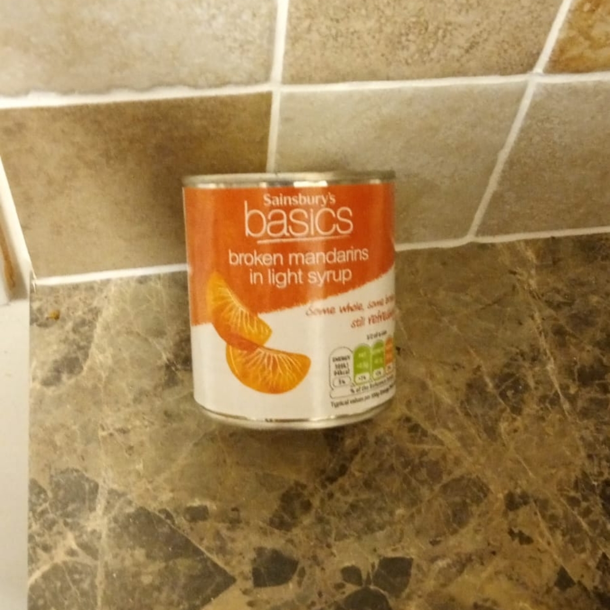 broken mandarin in light syrup from Sainsbury's - Vegan Product Reviews ...