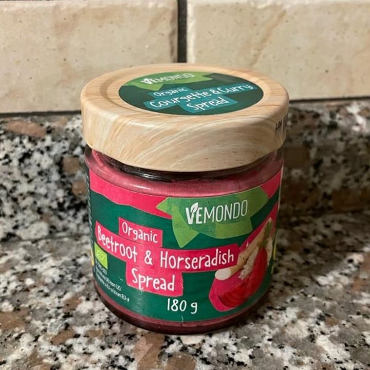 photo of Vemondo Organic beetroot & horseradish spread shared by @gaiaa on  15 Jan 2023 - review