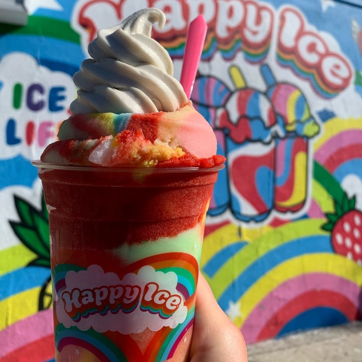 photo of Happy Ice Rainbow With Vegan Soft Serve shared by @samanthab3 on  06 Mar 2023 - review