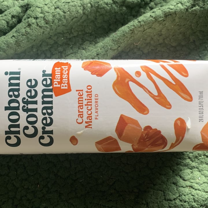 photo of Chobani Coffee Creamer Plant Based Caramel Macchiato shared by @sustainablesam on  01 Apr 2023 - review