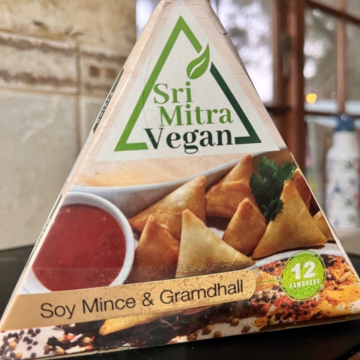 photo of Sri Mitra Vegan Soy Mince & Gramdhall Samoosas shared by @andrew309 on  06 May 2023 - review