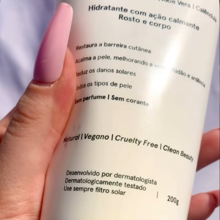 photo of Noviole Hidratante Bioreparador Pós Sol shared by @claraperoroni on  12 Jan 2023 - review