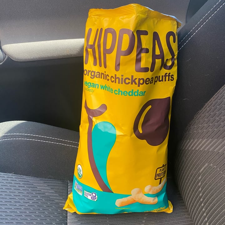 photo of Hippeas Vegan White Cheddar Organic Chickpea Puffs shared by @thedarktower on  20 Mar 2023 - review