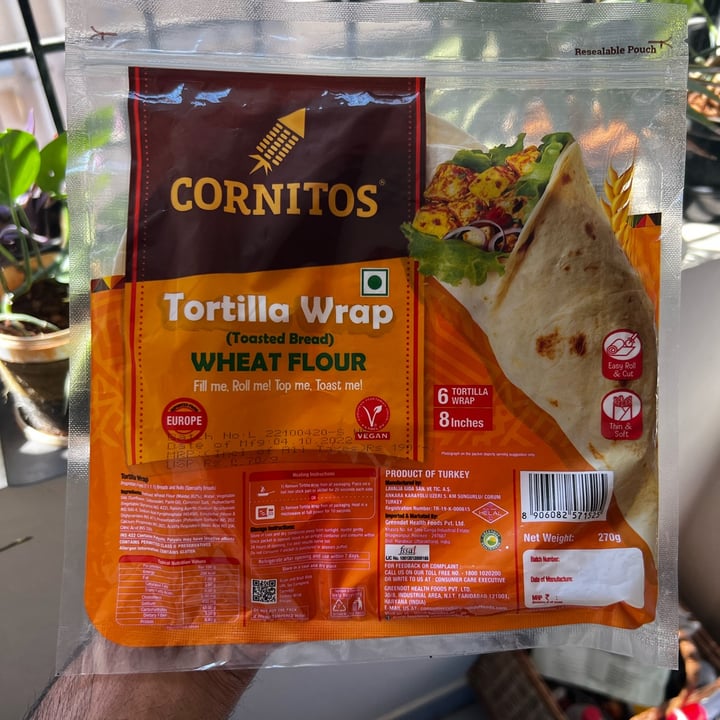 photo of Cornitos Tortilla Wrap shared by @pv on  12 Mar 2023 - review