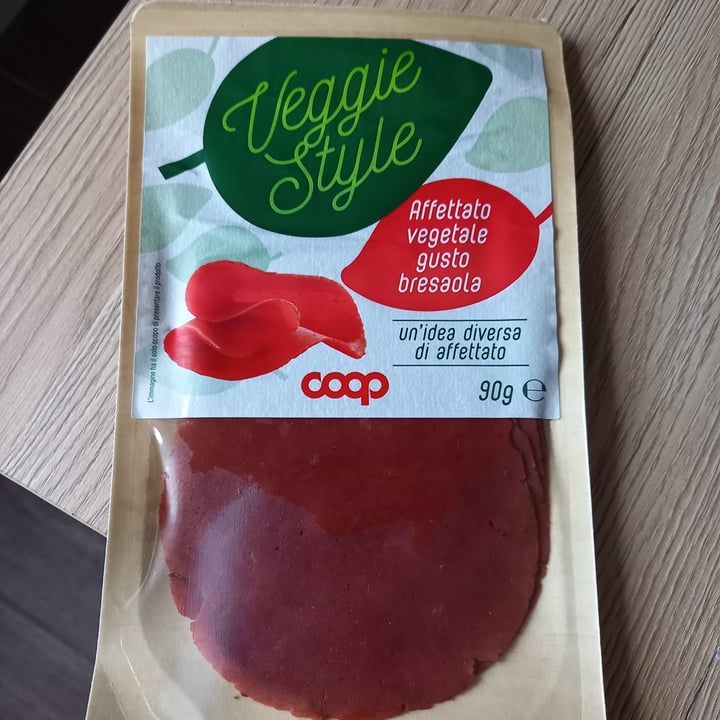 photo of Coop affettato vegetale gusto bresaola shared by @milla88 on  29 Mar 2023 - review