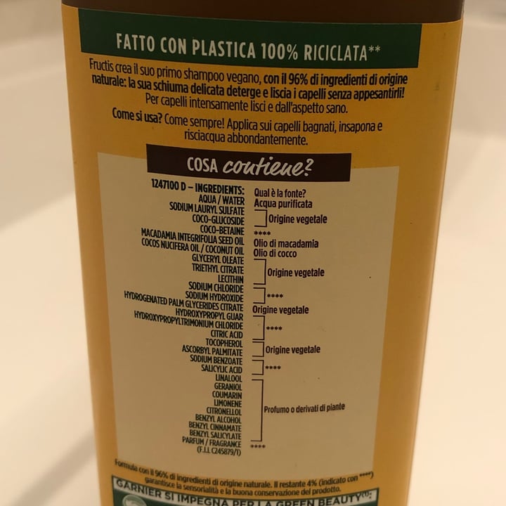 photo of Garnier Hair food macadamia - Shampoo shared by @ele91mem on  30 Jul 2023 - review