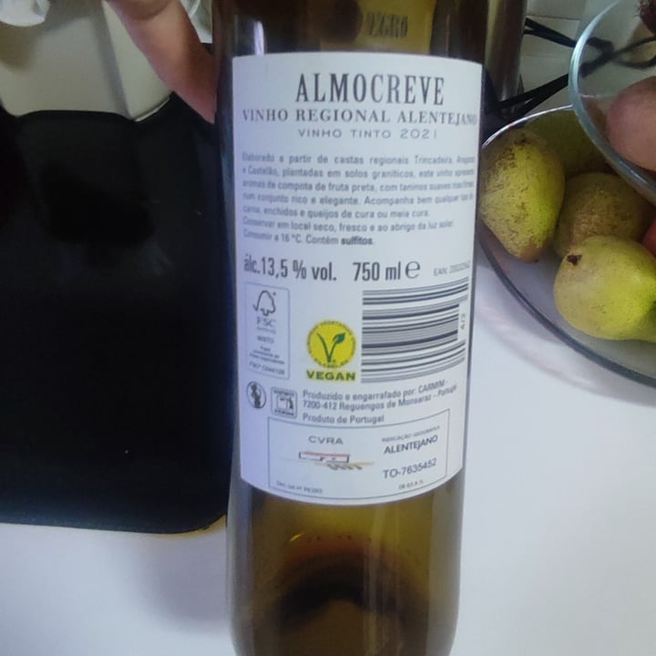 photo of Carmim Almocreve Vinho Regional Alentejano Tinto shared by @brumpaloma on  20 Feb 2023 - review