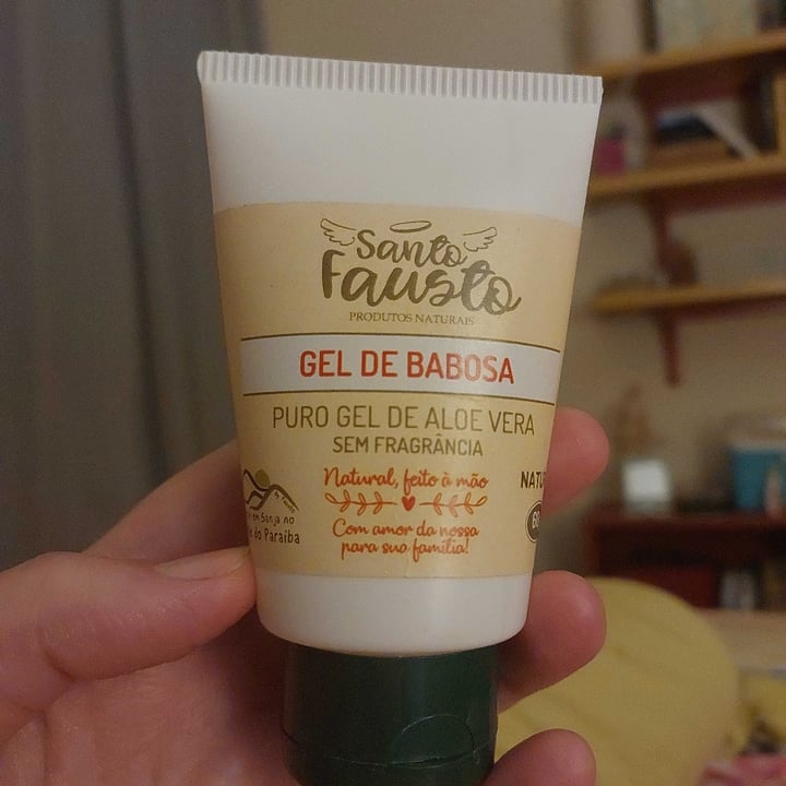 photo of Santo Fausto Gel de Babosa shared by @naraluizadiasborges on  05 Jan 2023 - review