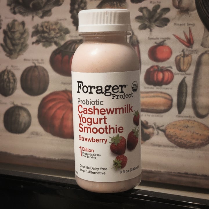 photo of Forager Project Cashew milk yogurt Strawberry smoothie shared by @cinemaspinach on  12 Jul 2023 - review