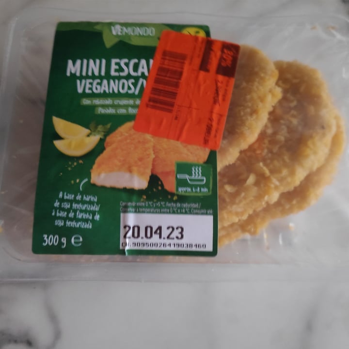 photo of Vemondo  Mini Escalopes Veganos shared by @lafleur on  19 Apr 2023 - review