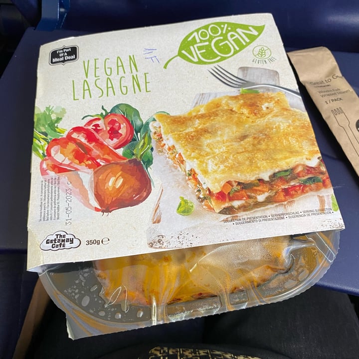 photo of Ryanair Vegan Lasagne shared by @fashonia on  30 Jan 2023 - review