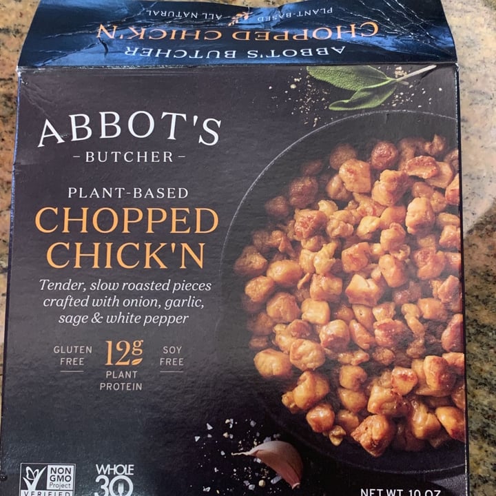 photo of Abbot's Butcher Plant Based Chopped Chick’n shared by @ngilrowski on  28 Mar 2023 - review
