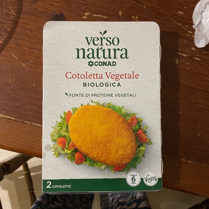 photo of Verso Natura Conad Bio  Cotoletta Vegetale shared by @martinaldd on  23 Feb 2023 - review