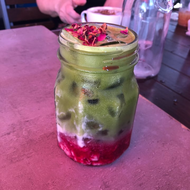 photo of Millie's Cafe Rosewater Matcha shared by @ilovegoats on  30 Jul 2023 - review
