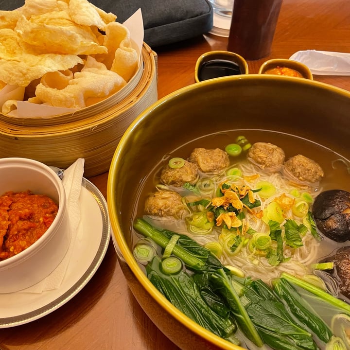 photo of Gourmand Deli Plant Based Mie Bakso Urat shared by @healthywithakriti on  11 Apr 2023 - review