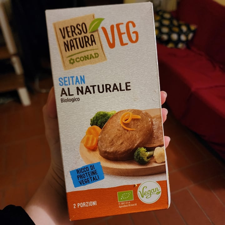 photo of Verso Natura Conad Veg Seitan al Naturale shared by @andirabas on  29 Jan 2023 - review