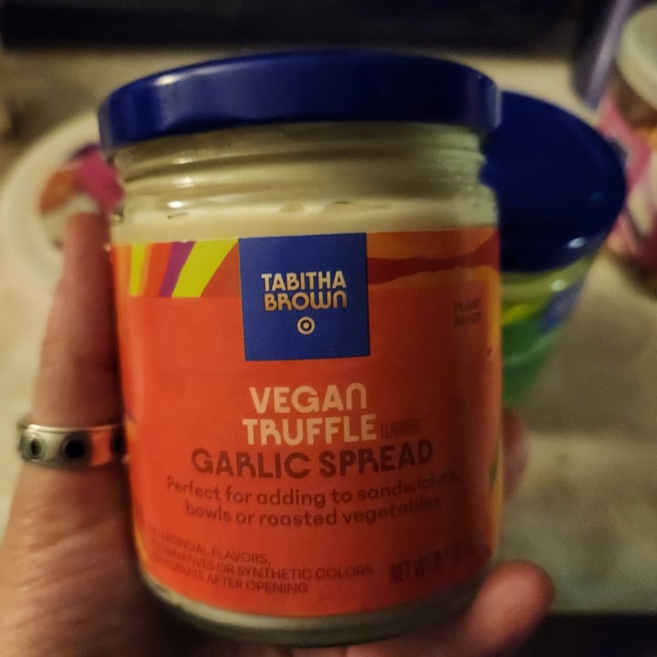 photo of Tabitha Brown Vegan Truffle Garlic Spread shared by @theveganwitch13 on  21 Jan 2023 - review