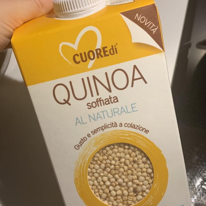 photo of Cuore di Quinoa soffiata BIO shared by @jessicafornoni on  17 Apr 2023 - review