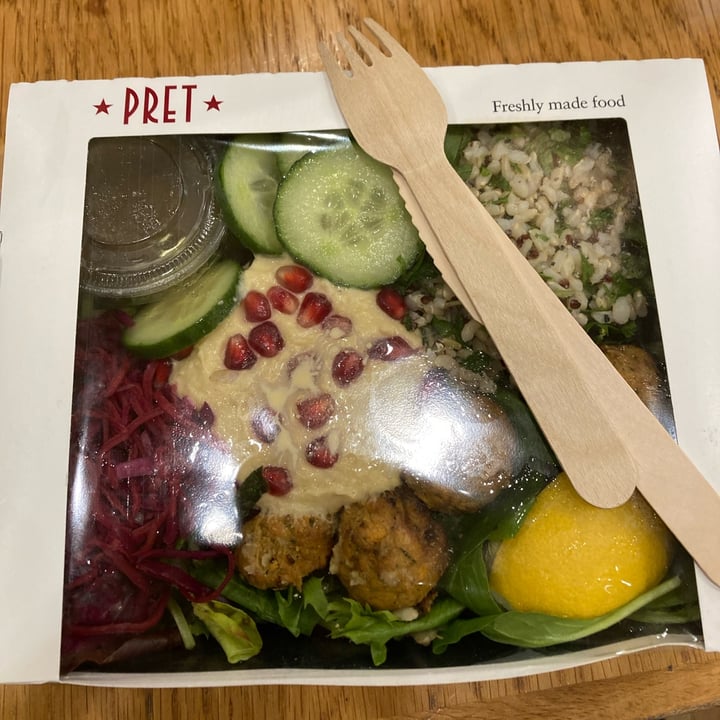 photo of Pret A Manger Falafel Salad shared by @alicesouthwood on  08 Jan 2023 - review