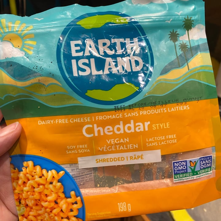 photo of Earth Island Cheddar Shreds shared by @lorig1973 on  17 Feb 2023 - review