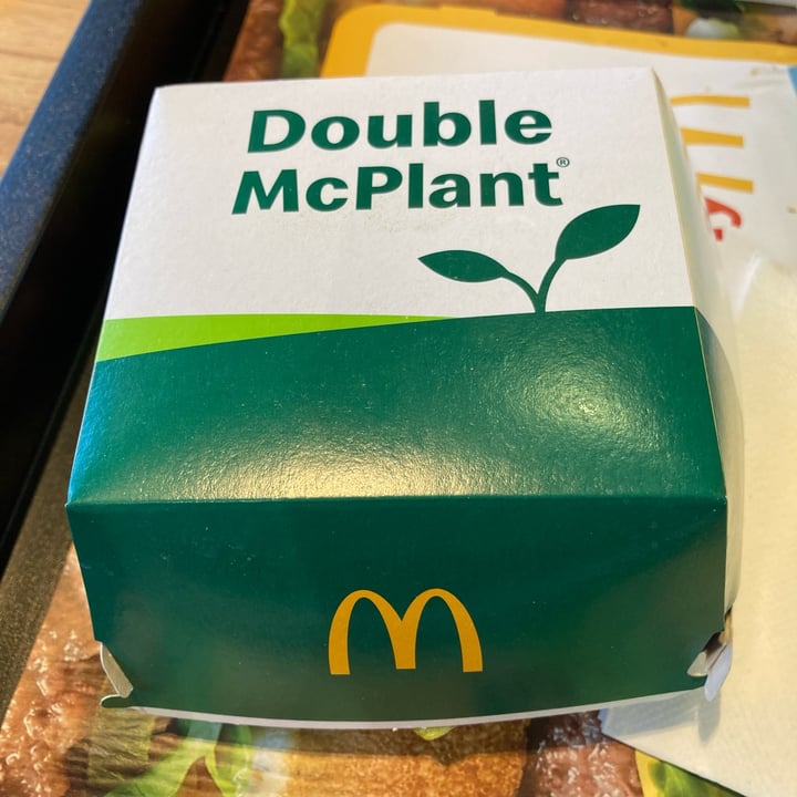 photo of McDonald's Double Mc Plant shared by @elewink24 on  11 Jun 2023 - review