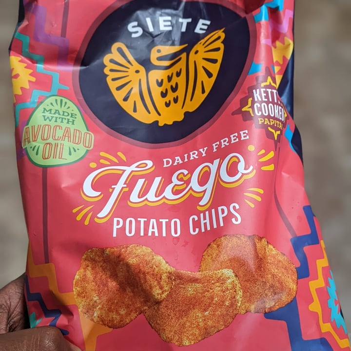photo of Siete Family Foods Fuego Potato Chips shared by @varun06 on  09 Mar 2023 - review