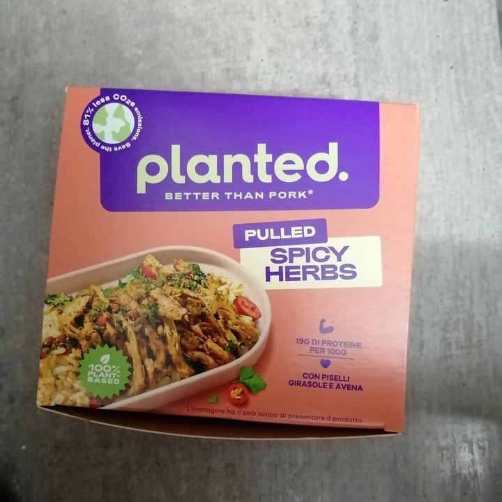photo of Planted Pulled spicy herbs shared by @felv on  20 Jan 2023 - review