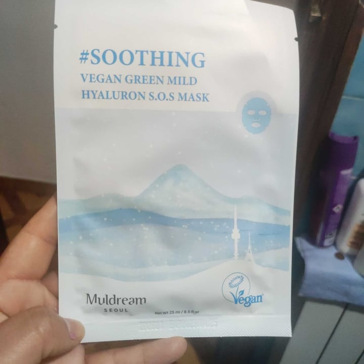 photo of Muldream seoul #Soothing vegan green mild shared by @rocio-c-s-d on  28 Jul 2023 - review
