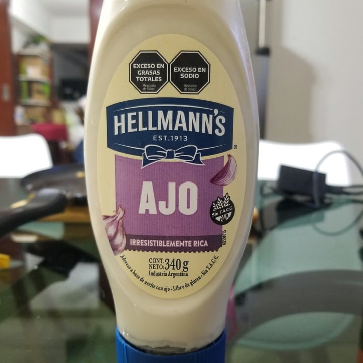 photo of Hellmann’s Aderezo de Ajo shared by @hohito on  12 May 2023 - review