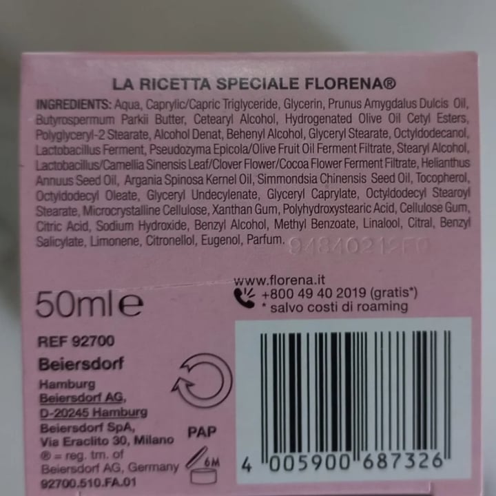 photo of Florena Fermented Skincare Crema idratante 24h shared by @emico on  22 Feb 2023 - review
