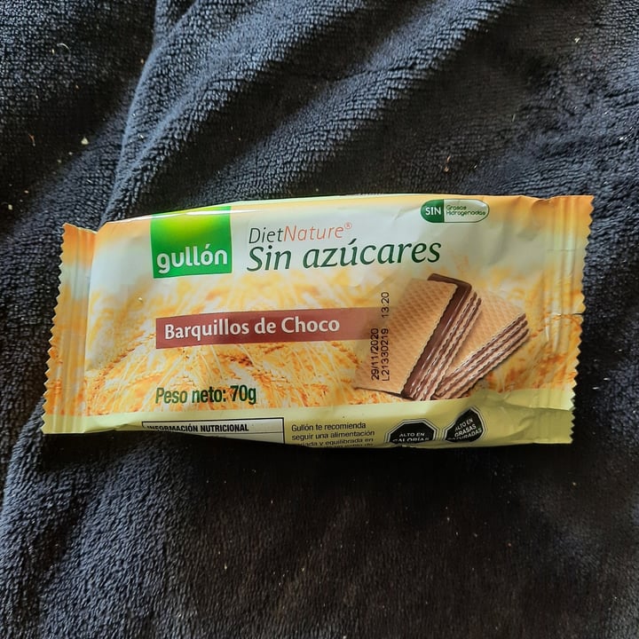 photo of Gullón Barquillos de Choco shared by @popol on  31 Dec 2022 - review