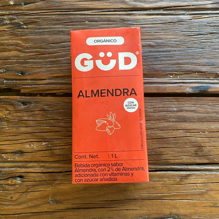 photo of GüD Bebida de Almendras Orgánica Original shared by @juenmexico on  04 Jun 2023 - review
