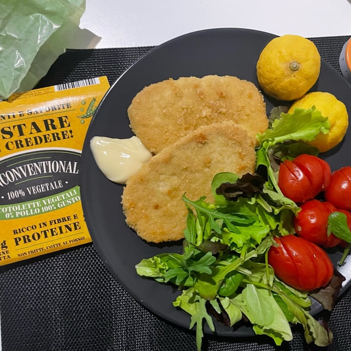 photo of Unconventional Cotolette Vegetali 0% Pollo 100% Gusto shared by @darthmoony on  21 May 2023 - review