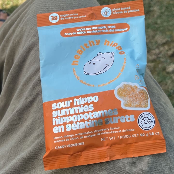 photo of Healthy Hippo Sour Hippo Gummies shared by @ravenmychelle on  08 Jul 2023 - review
