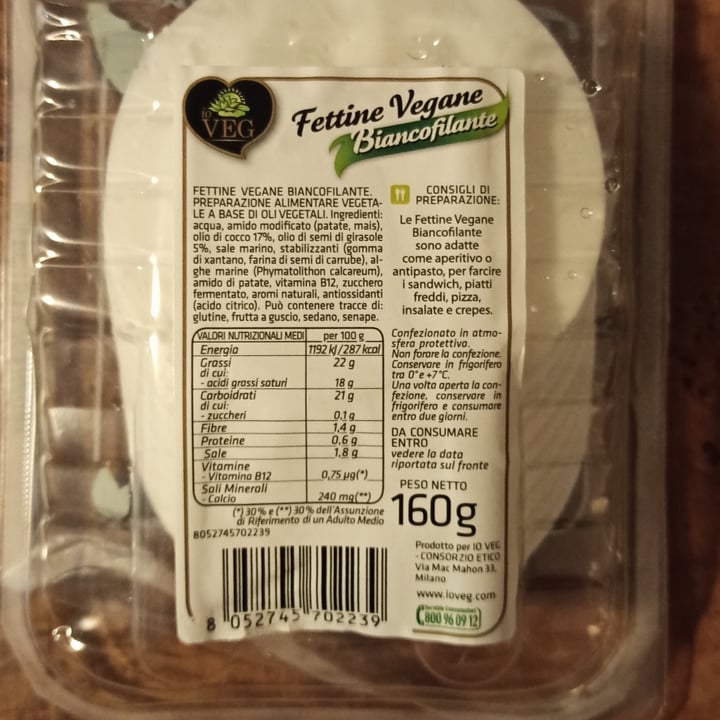 photo of ioVEG Fettine Vegane Bianco Filante shared by @rominamia on  09 Mar 2023 - review