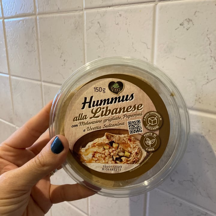 photo of IO VEG hummus alla Libanese shared by @valeriazan on  15 May 2023 - review