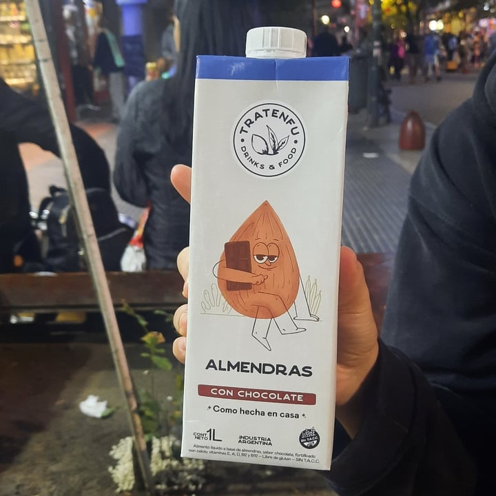 photo of Tratenfu Leche de Almendras Chocolate shared by @marleneriolo on  02 Apr 2023 - review