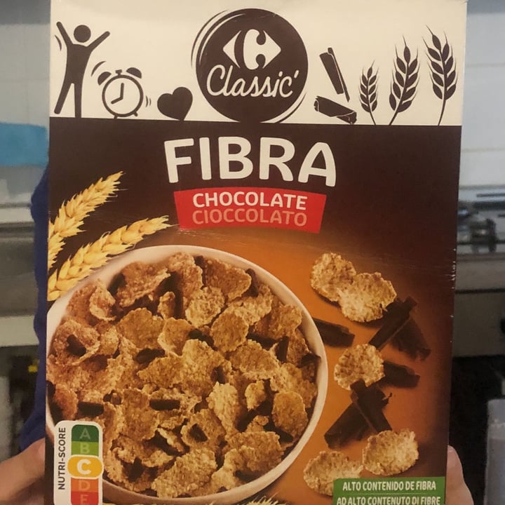 photo of Carrefour Fibra Cioccolato shared by @cristinap84 on  03 Apr 2023 - review