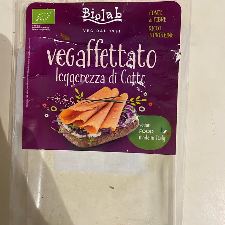 photo of Biolab Affettato Vegano shared by @martinaldd on  08 May 2023 - review